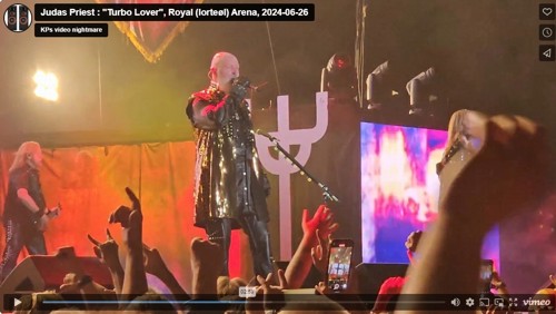 Judas Priest : "Turbo Lover", Royal Arena, 2024-06-26