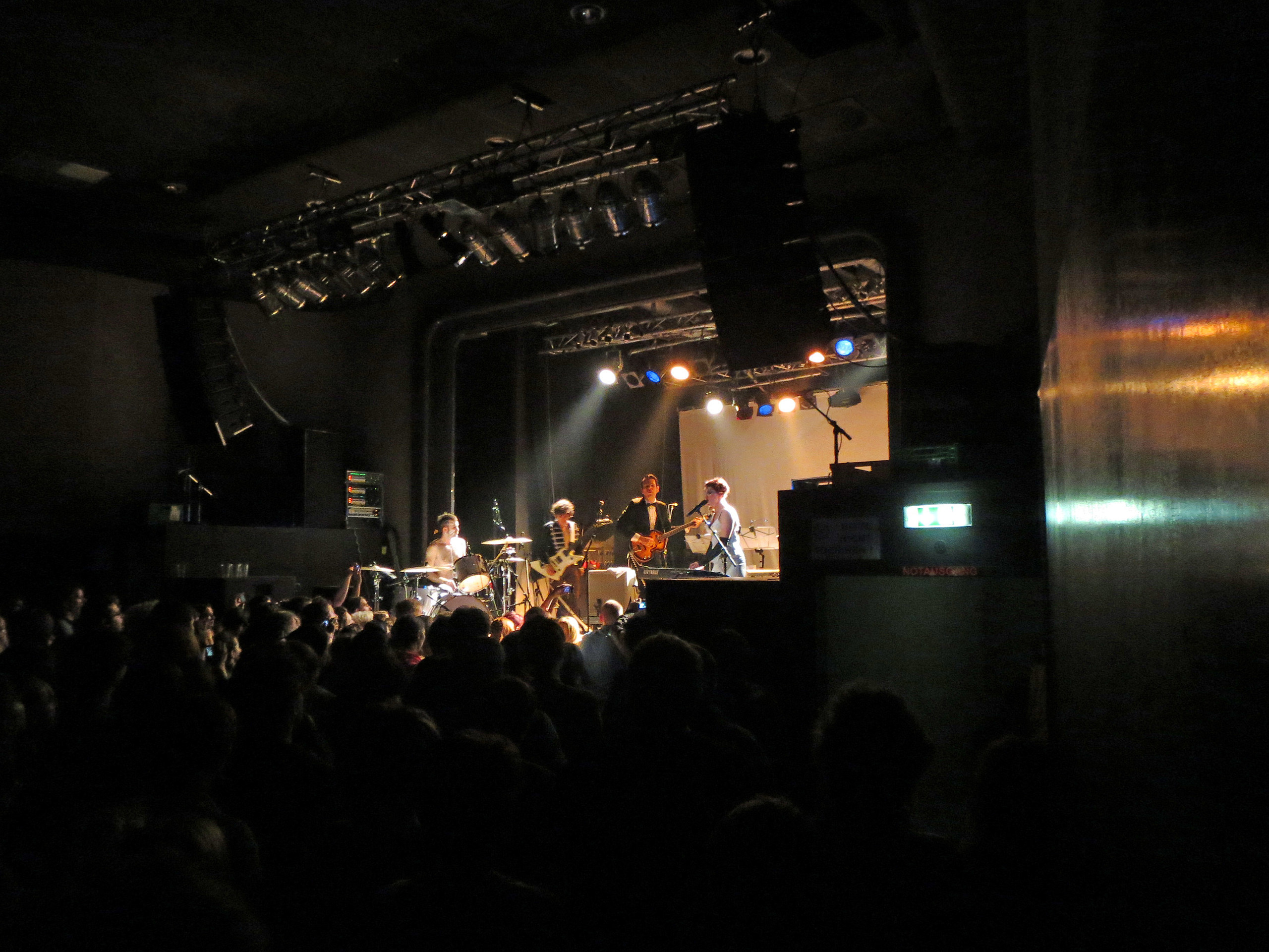 Amanda Palmer & The Grand Theft Orchestra @ C-Club, Berlin, 2012-10-28