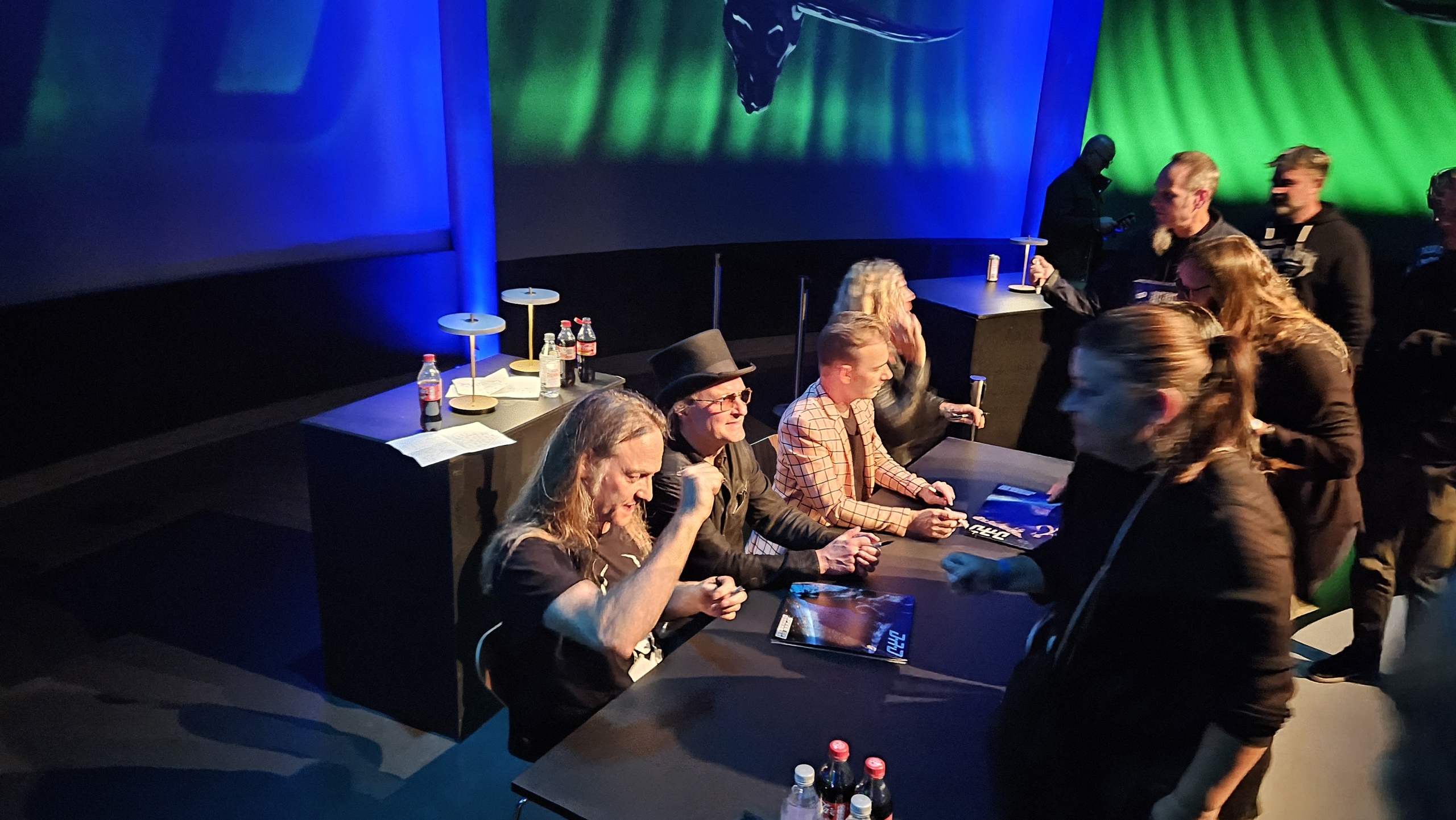 D-A-D @ Planetarium, Copenhagen, 2024-10-04 (signing)