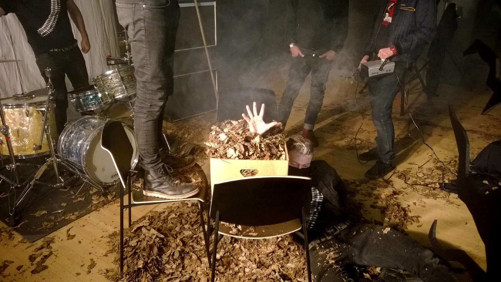 Hola Ghost : "Chupacabra" Video Shoot, Valby, 2014-01-26