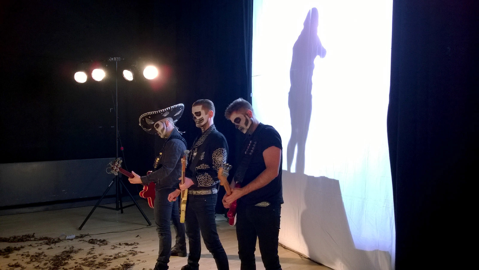 Hola Ghost : "Chupacabra" Video Shoot, Valby, 2014-01-26