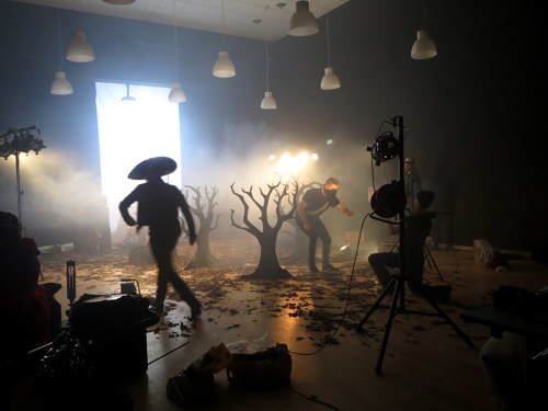 Hola Ghost : "Chupacabra" Video Shoot, Valby, 2014-01-26