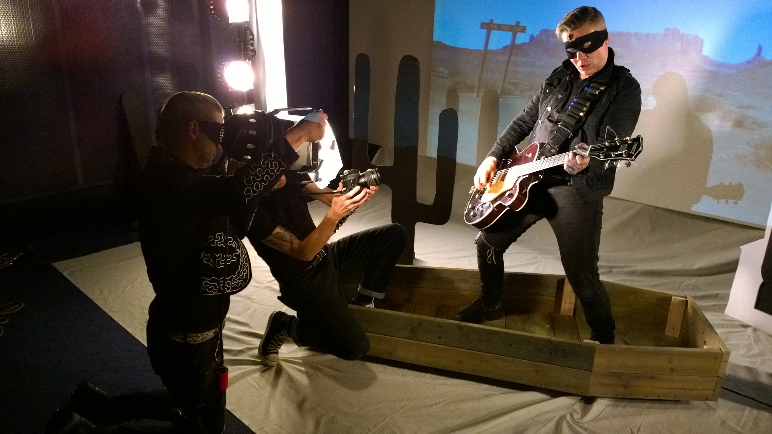 Hola Ghost : "Django" Video Shoot, Copenhagen, 2014-10-19