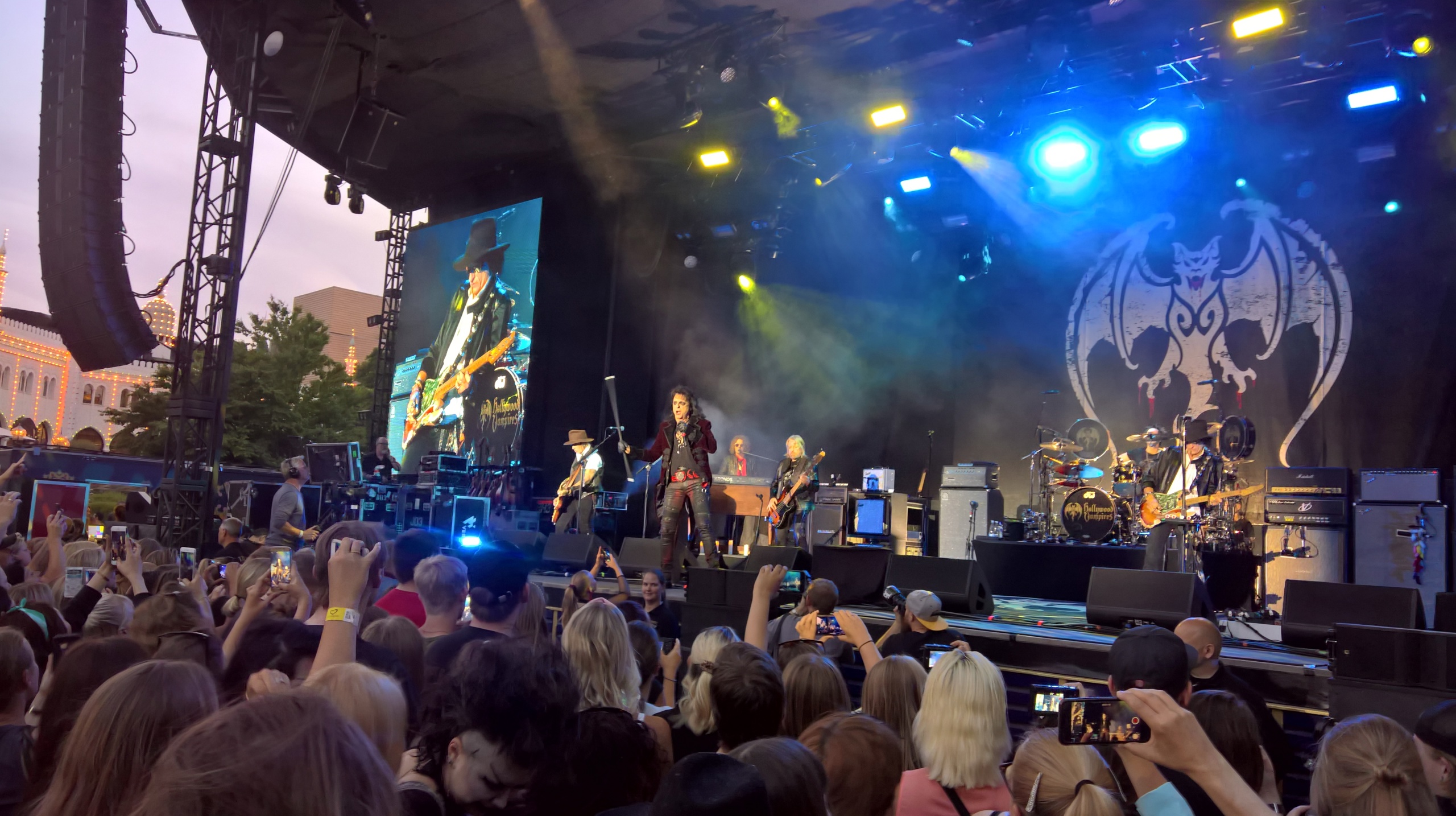 Hollywood Vampires @ Tivoli, Copenhagen, 2018-06-08