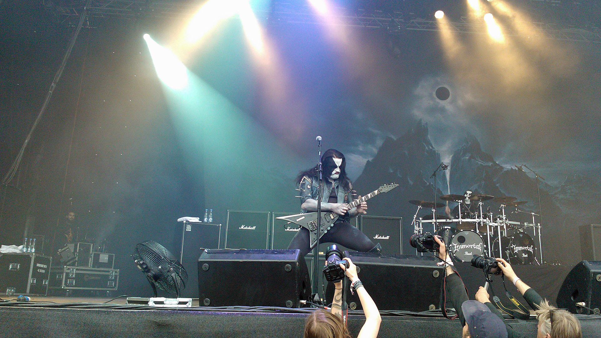 Immortal @ Copenhell, Copenhagen, 2012-06-16