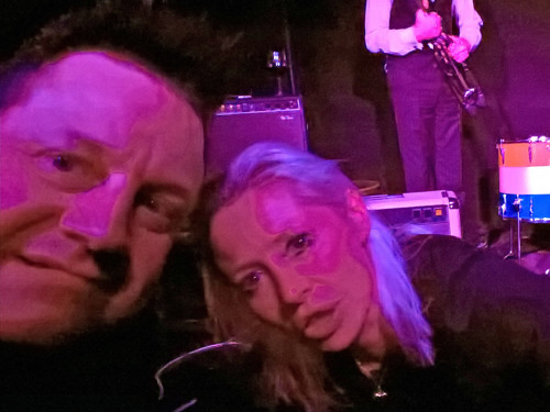 KP and Wendy James, London 2016