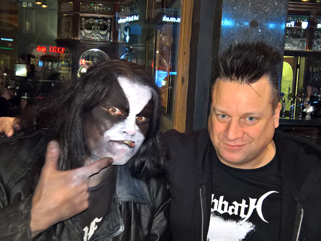 Abbath (ex-Immortal) and KP, London 2016