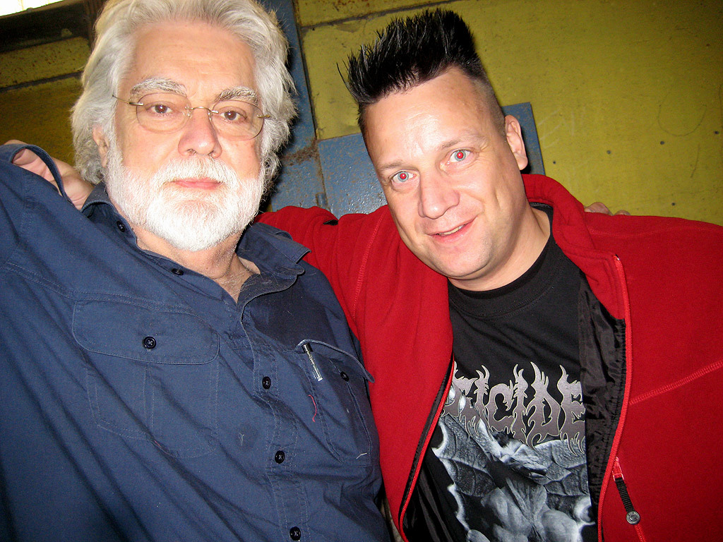 Gunnar Hansen (Leatherface) and KP