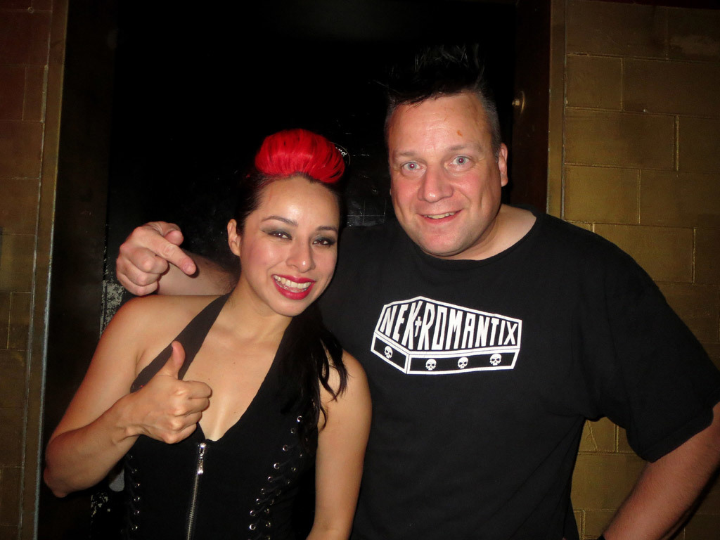 Lux and KP (Nekromantix, Hamburg 2013)