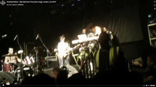 Amanda Palmer - Olly Olly Oxen Free (new song), London, Live 2011