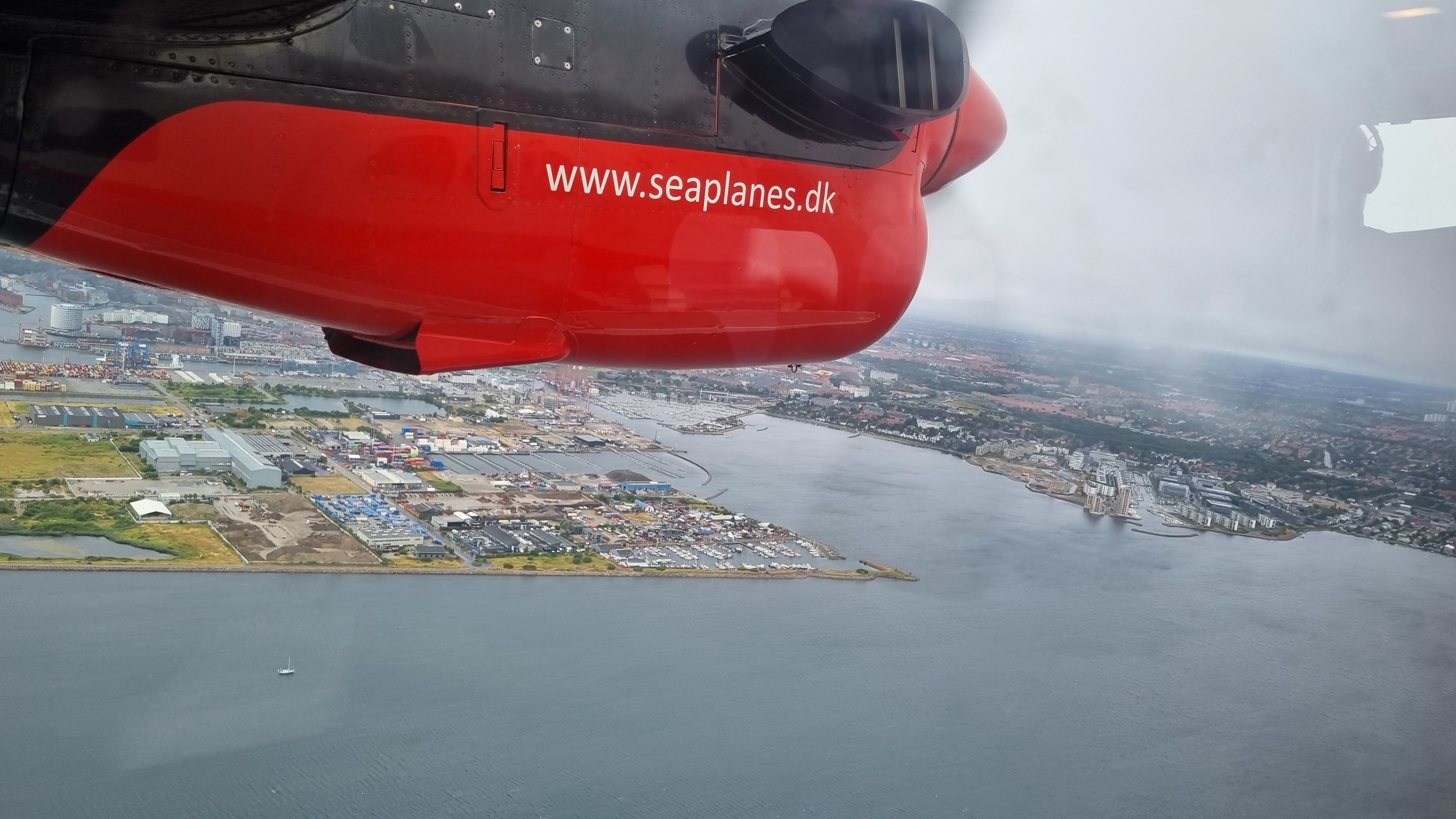 København - Aarhus, Nordic Seaplanes vandflyver, June 2022-7-26