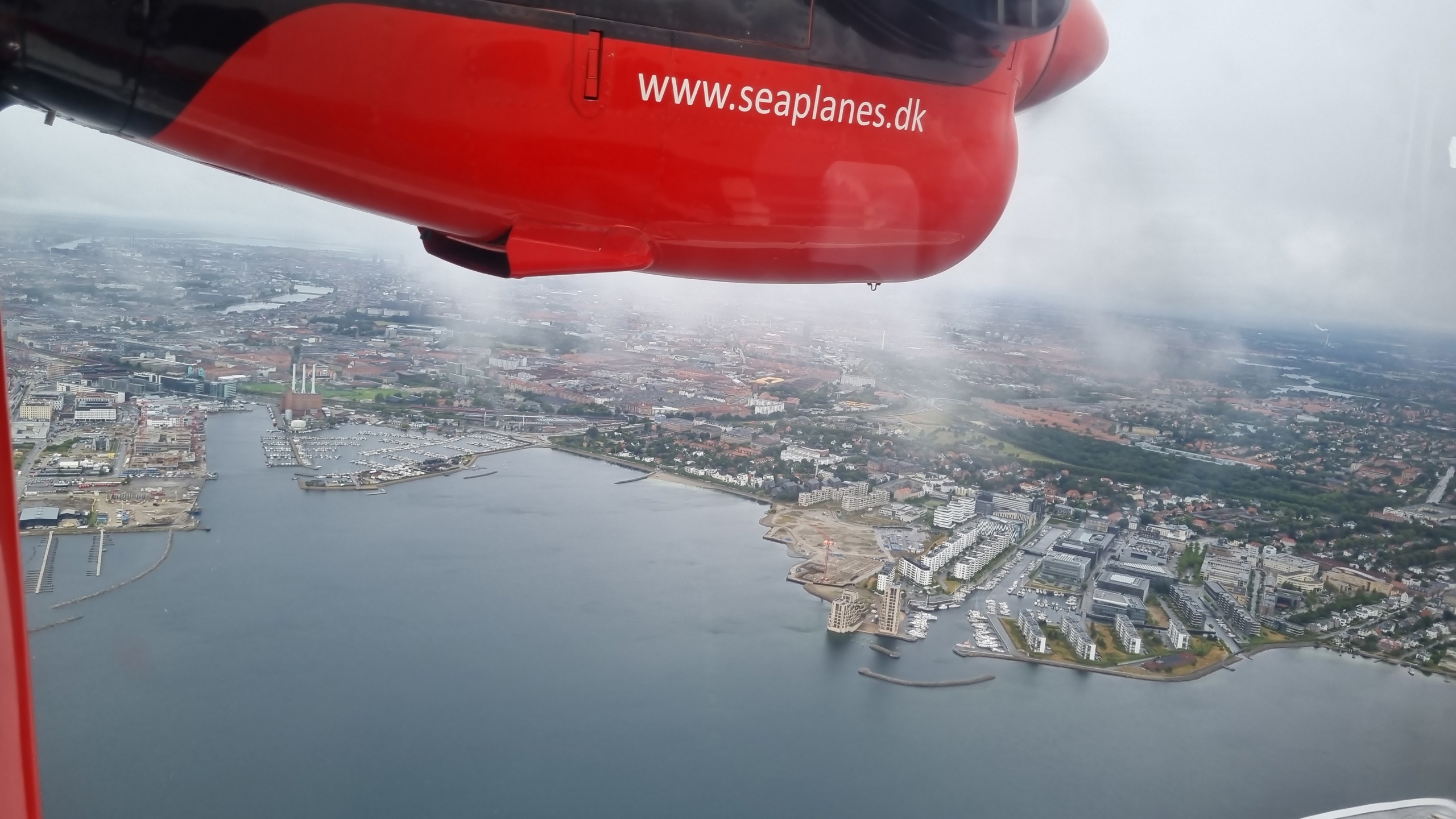 København - Aarhus, Nordic Seaplanes vandflyver, June 2022-7-26