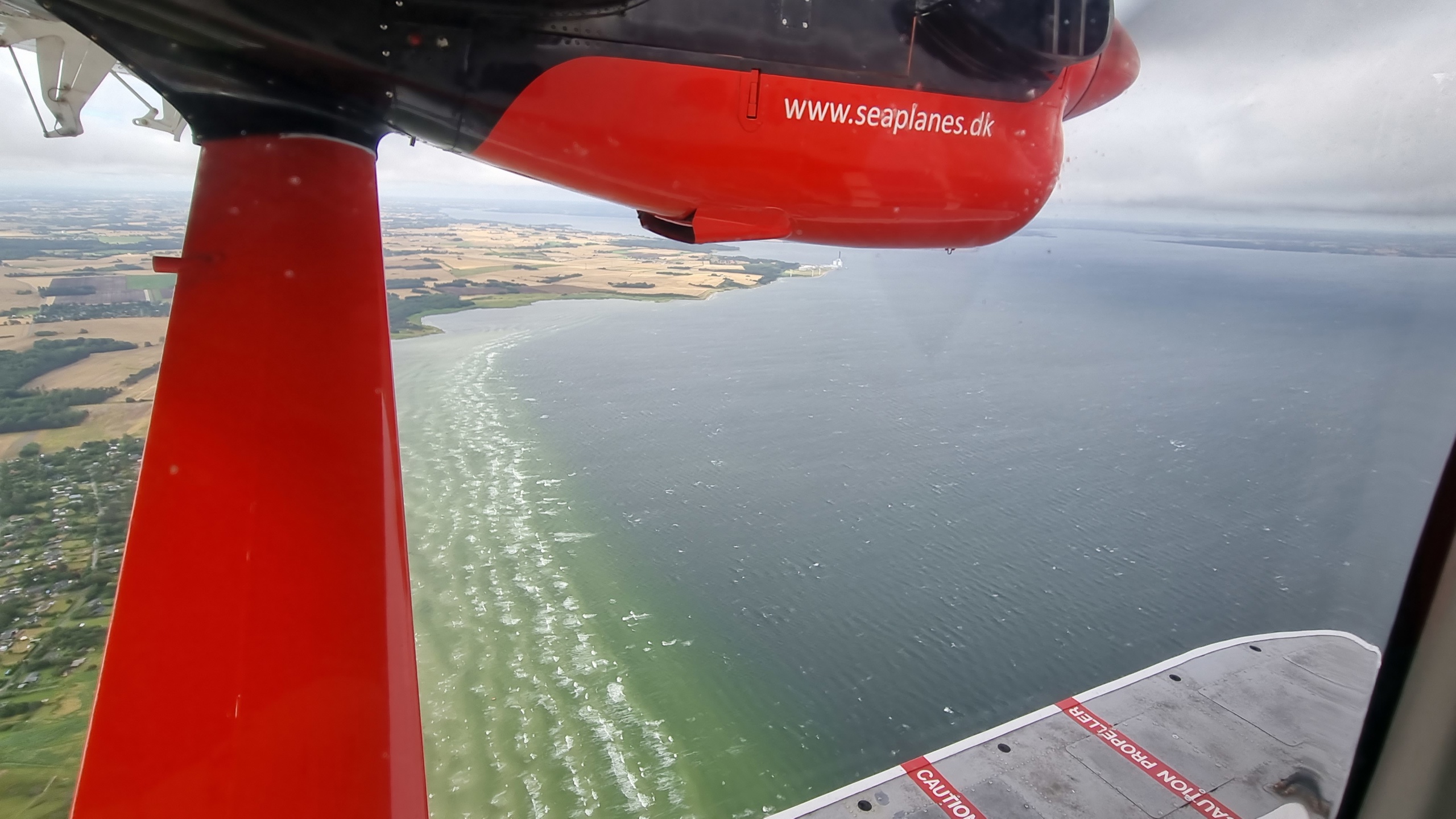 København - Aarhus, Nordic Seaplanes vandflyver, June 2022-7-26