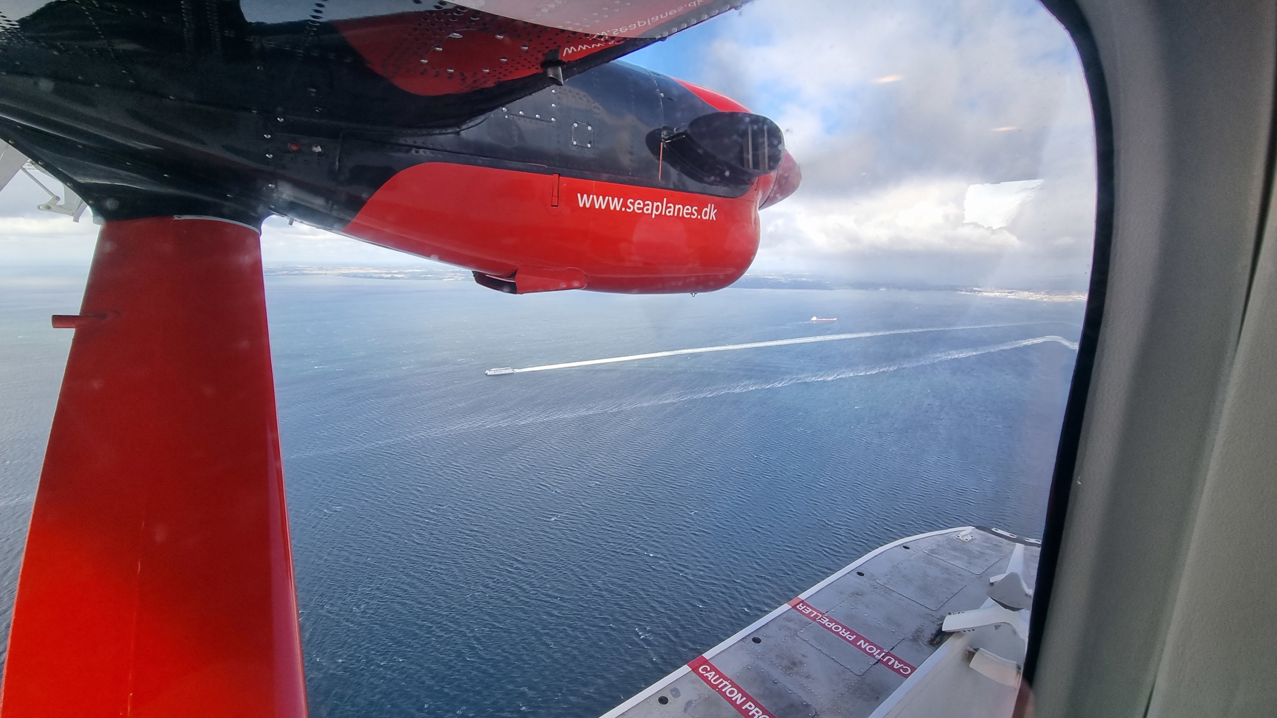 København - Aarhus, Nordic Seaplanes vandflyver, June 2022-7-26