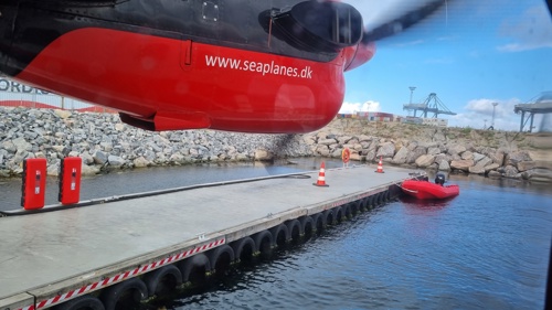 København - Aarhus, Nordic Seaplanes vandflyver, June 2022-7-26