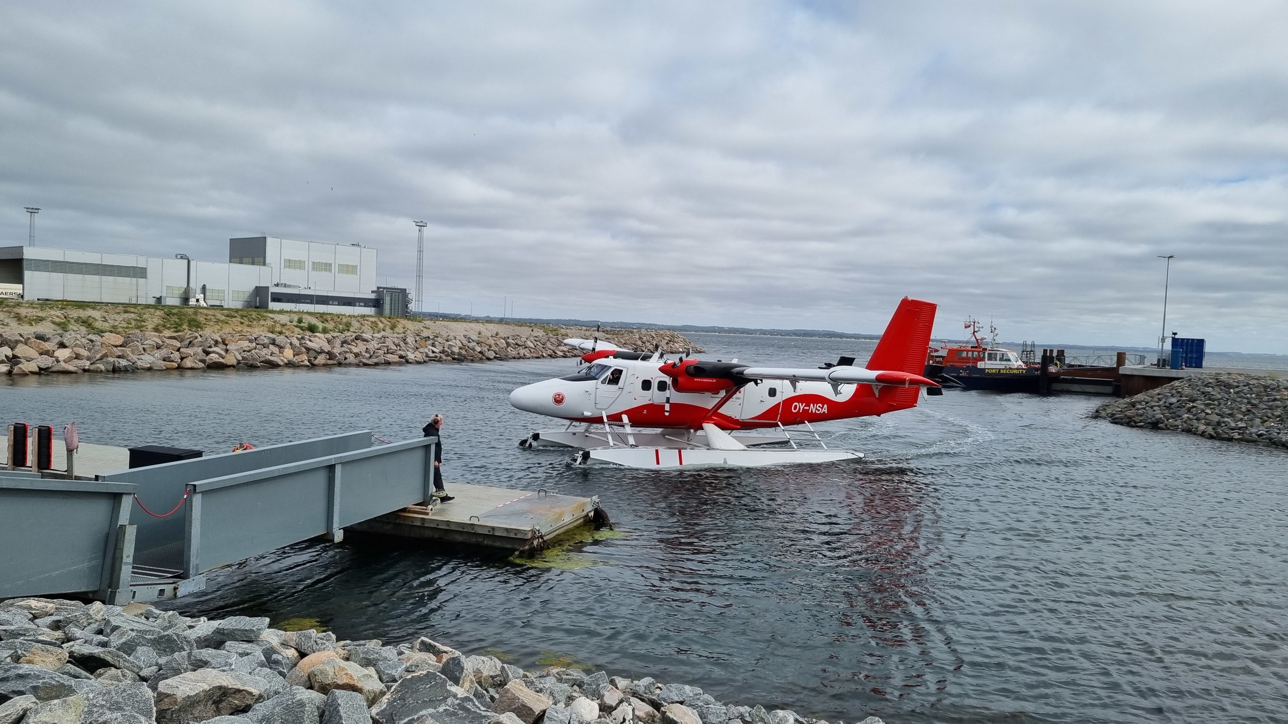 Aarhus - København, Nordic Seaplanes vandflyver, June 2022-07-27