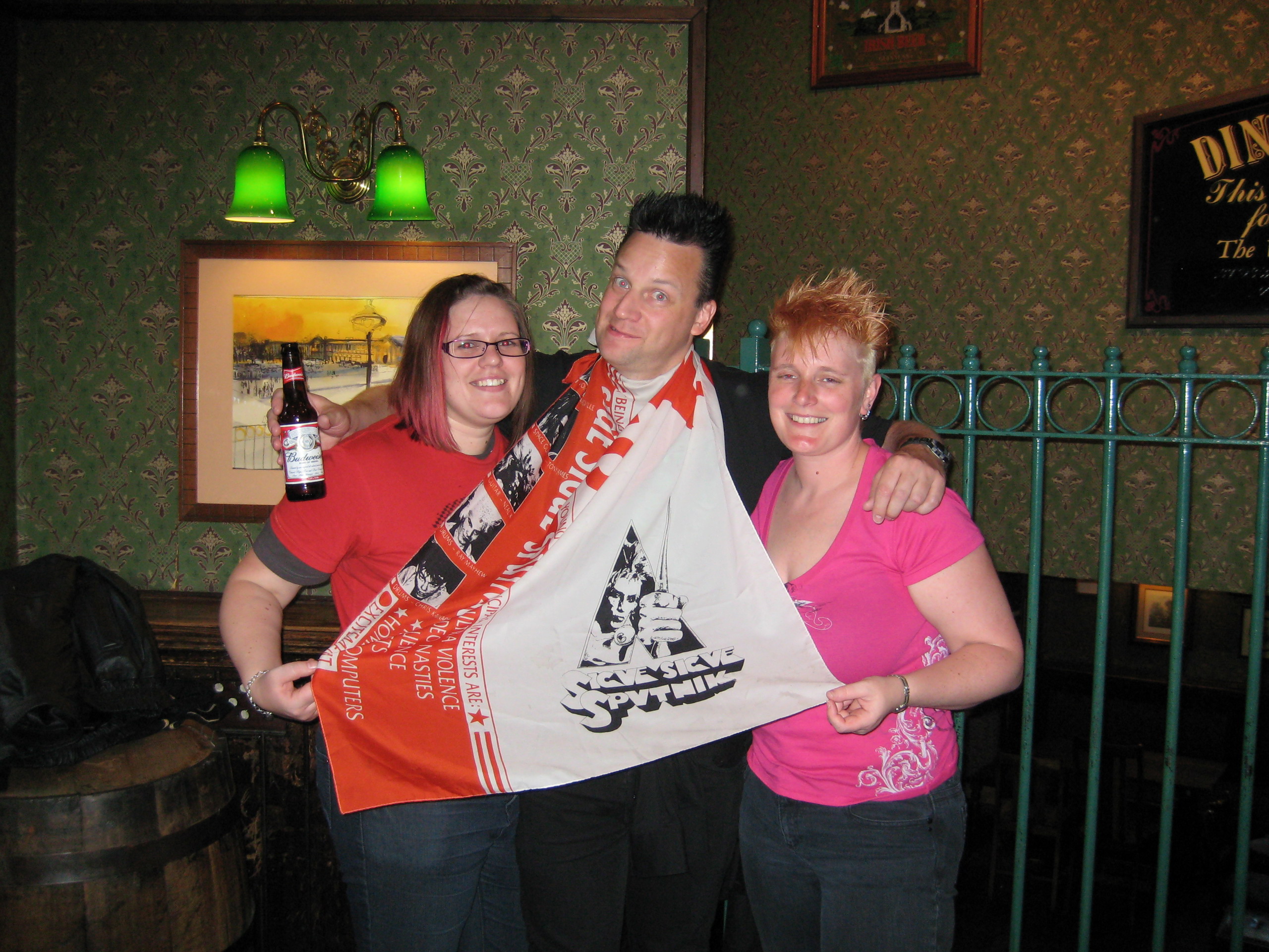 Martin Degville (Sigue Sigue Sputnik) @ Purple Turtle, London, 2009-05-29