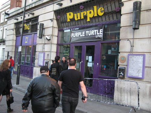 Martin Degville (Sigue Sigue Sputnik) @ Purple Turtle, London, 2009-05-29