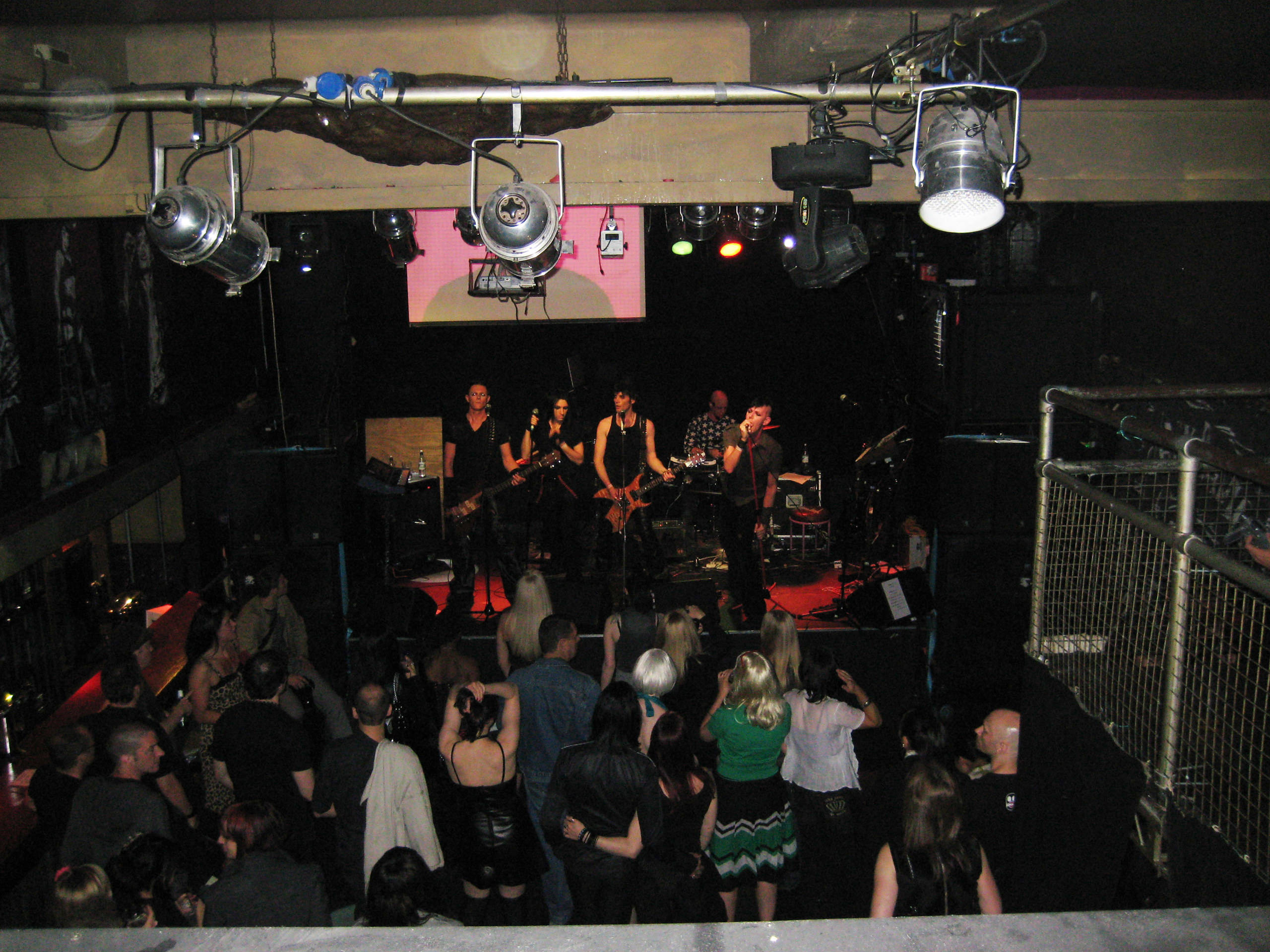 Martin Degville (Sigue Sigue Sputnik) @ Purple Turtle, London, 2009-05-29