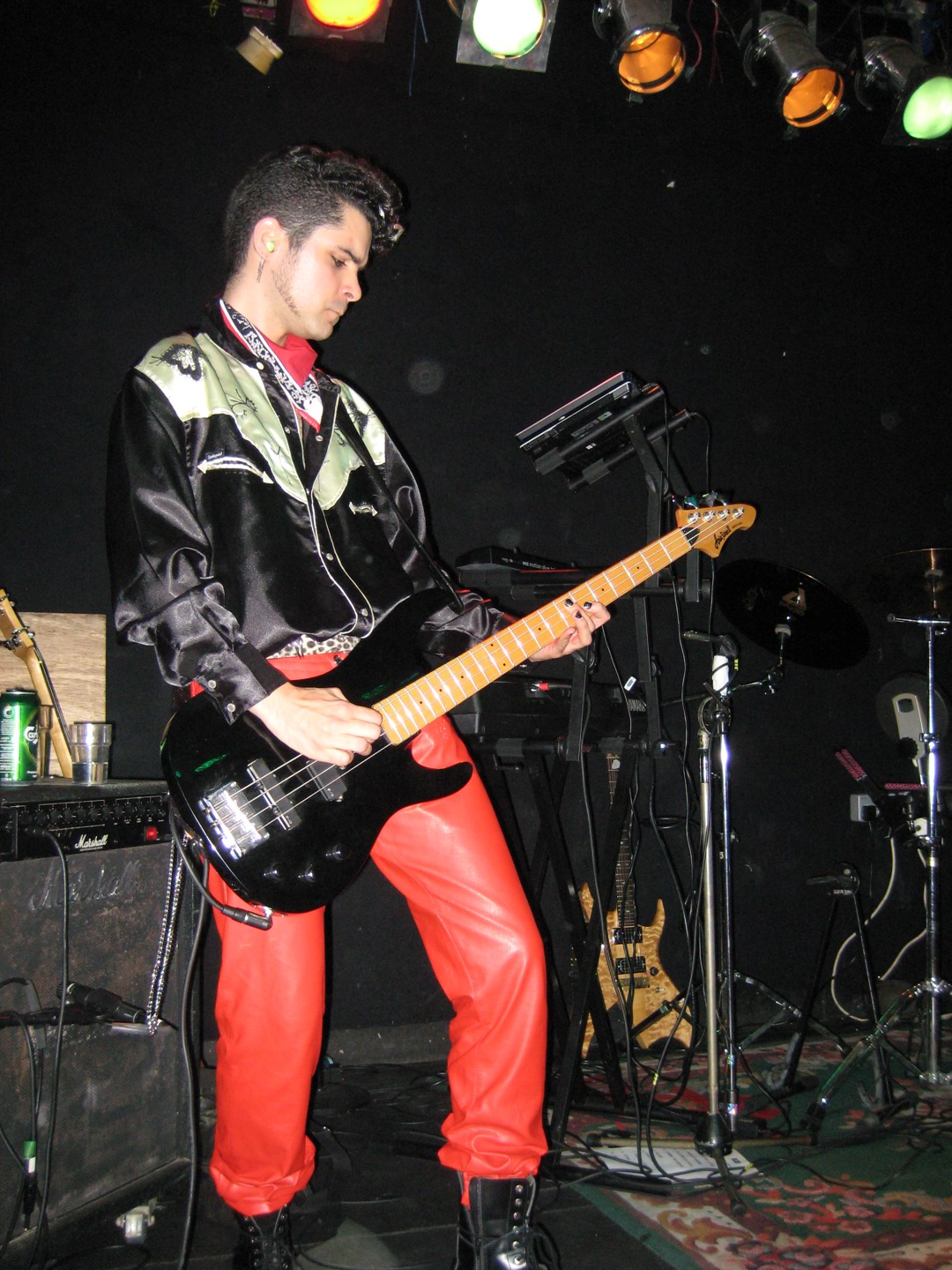 Martin Degville (Sigue Sigue Sputnik) @ Purple Turtle, London, 2009-05-29