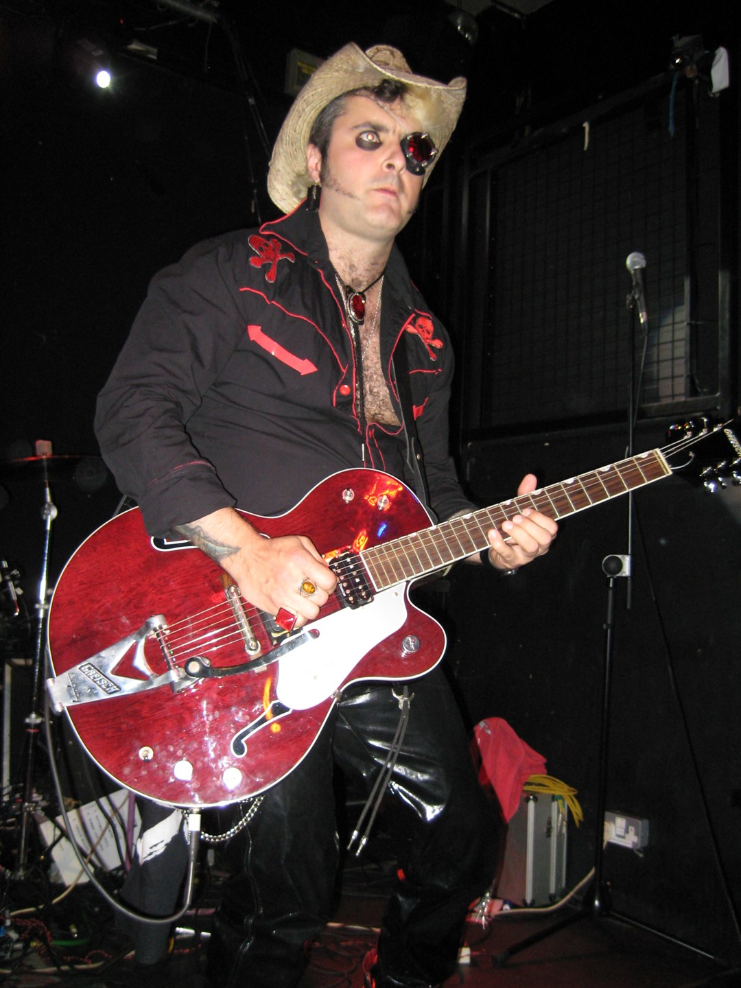 Martin Degville (Sigue Sigue Sputnik) @ Purple Turtle, London, 2009-05-29