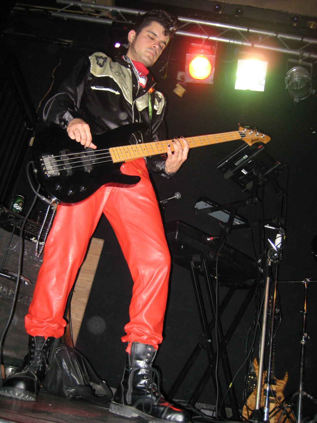 Martin Degville (Sigue Sigue Sputnik) @ Purple Turtle, London, 2009-05-29