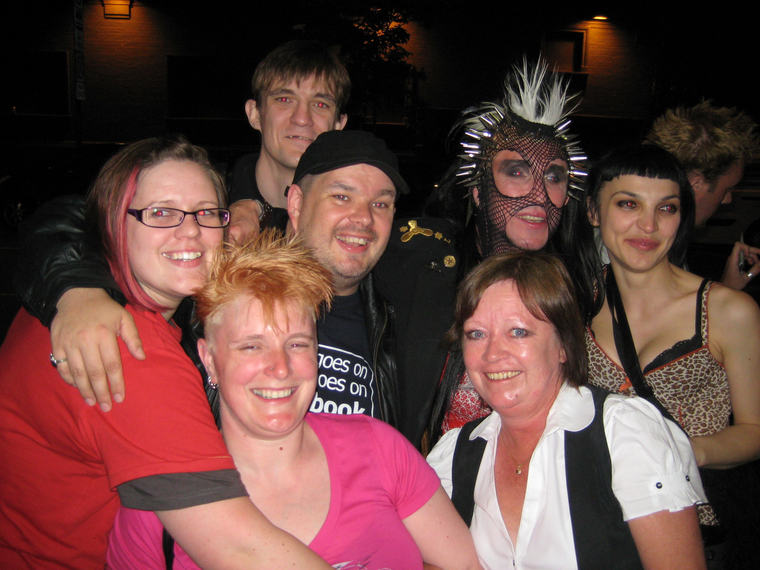 Martin Degville (Sigue Sigue Sputnik) @ Purple Turtle, London, 2009-05-29