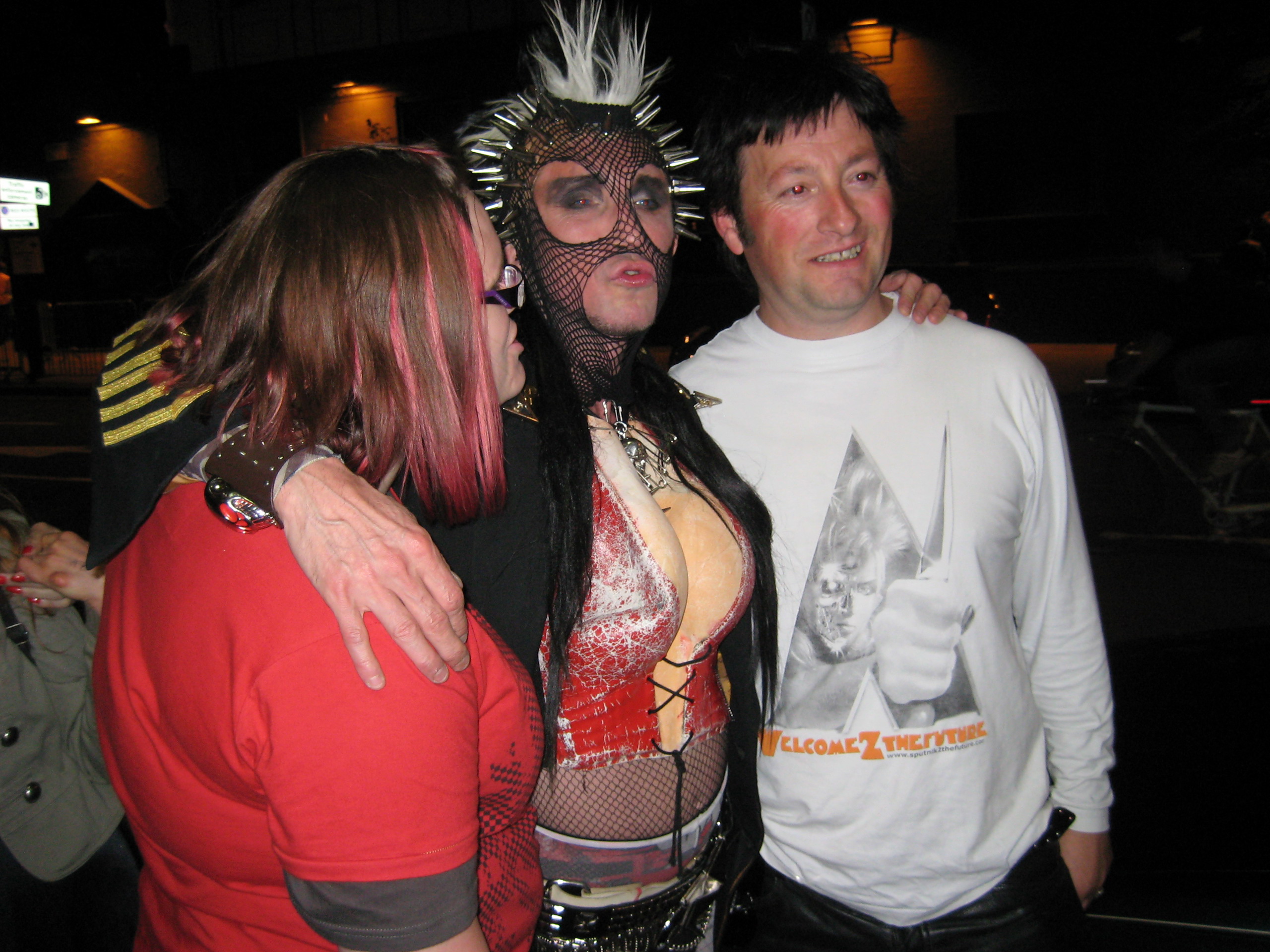 Martin Degville (Sigue Sigue Sputnik) @ Purple Turtle, London, 2009-05-29