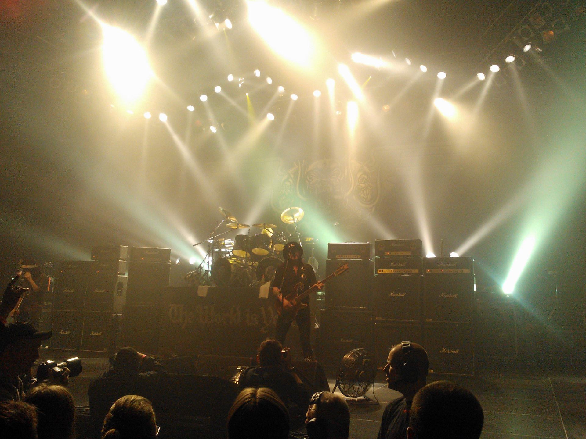 Motörhead @ Skråen i Nordkraft, Aalborg, 2011-12-02