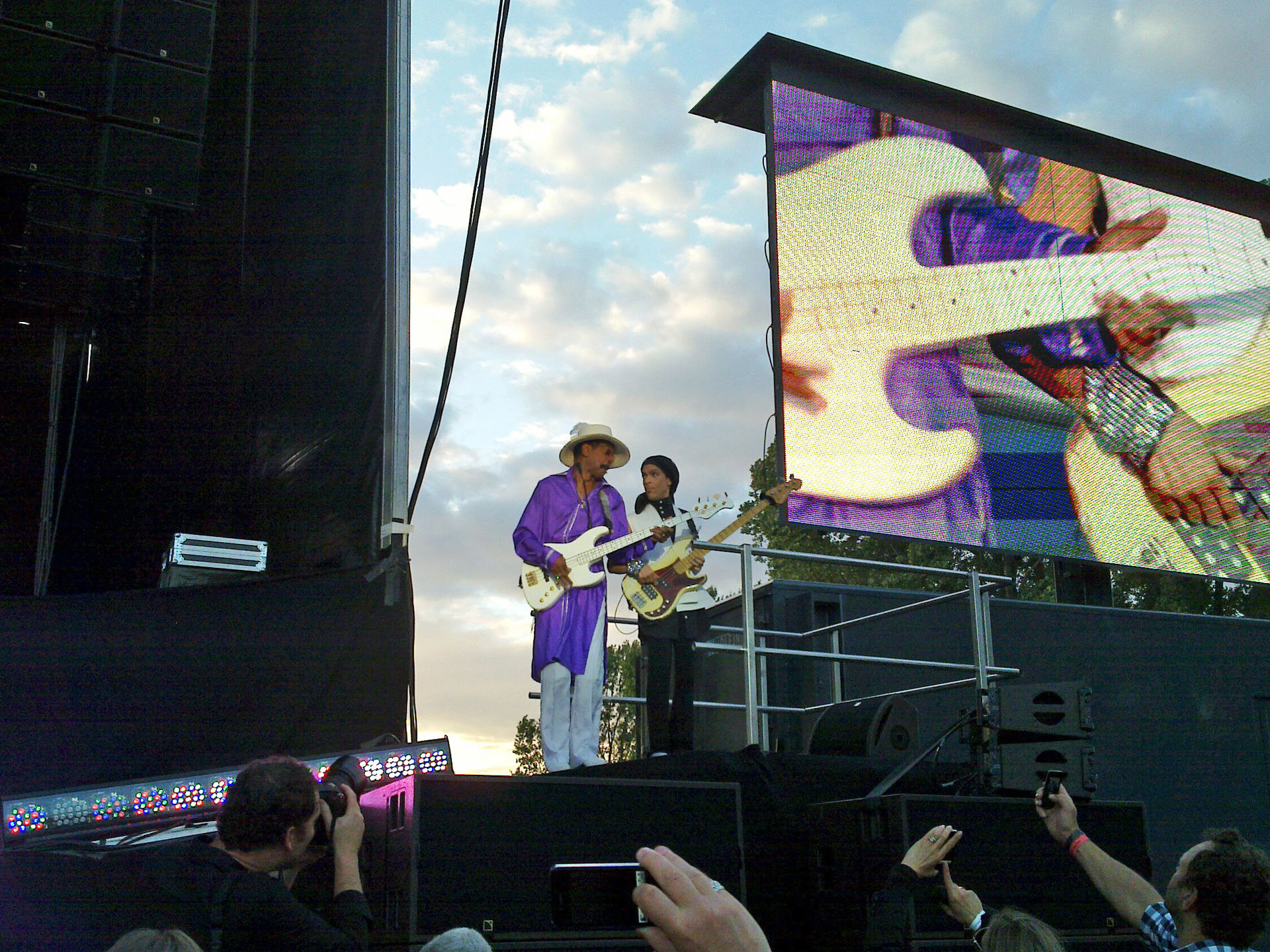 Prince @ NPG Festival - Day 2, 10'øren (amager strandpark), Copenhagen, 2011-08-07