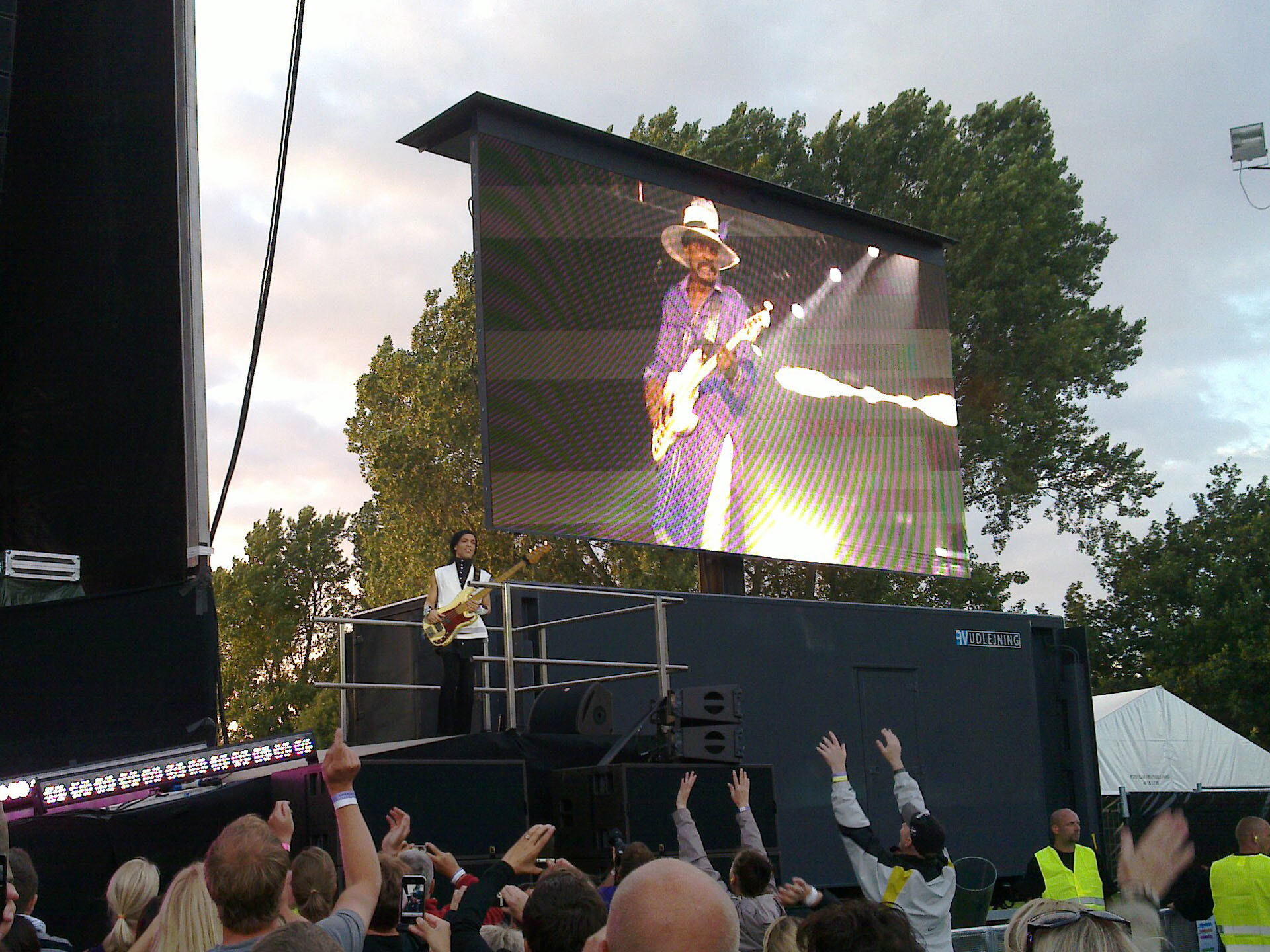 Prince @ NPG Festival - Day 2, 10'øren (amager strandpark), Copenhagen, 2011-08-07