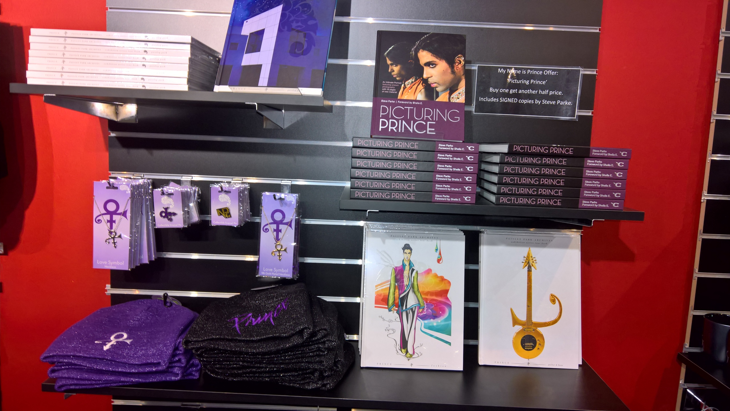 Prince Exhibition at the O2 Dome, London, 2017-12-22