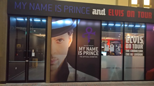 Prince Exhibition at the O2 Dome, London, 2017-12-22