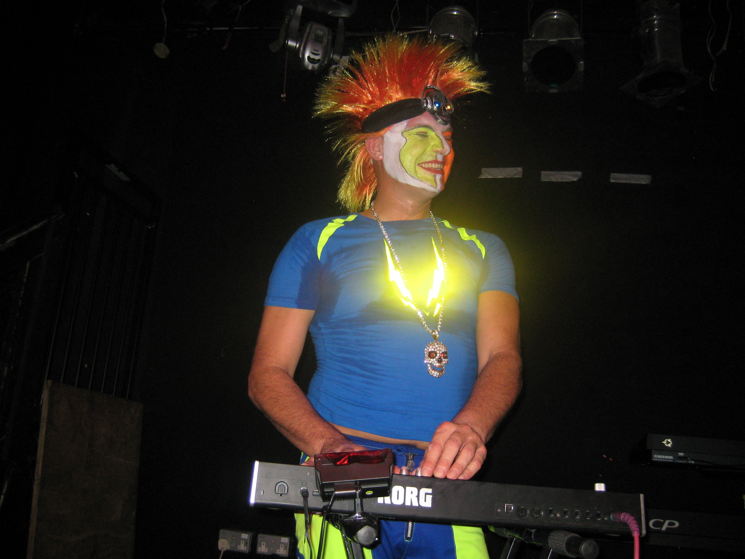 Sigue Sigue Sputnik Electronic (Martin Degville) @ The Purple Turtle, London, 2011-04-28