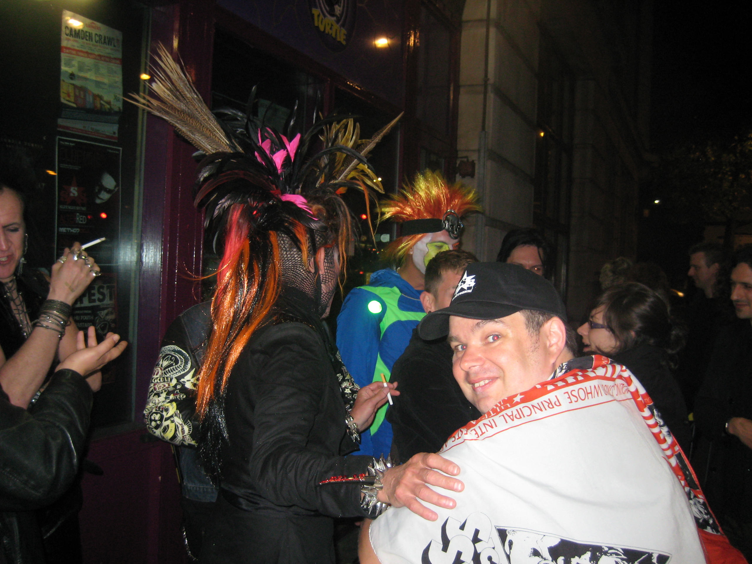 Sigue Sigue Sputnik Electronic (Martin Degville) @ The Purple Turtle, London, 2011-04-28