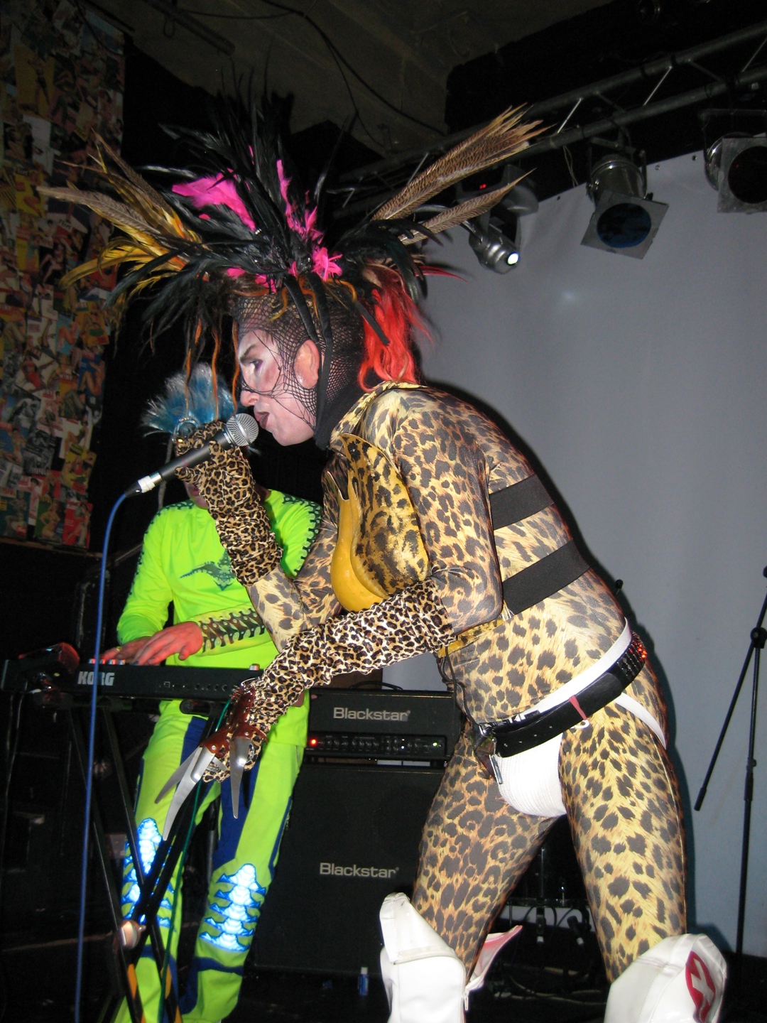 Sigue Sigue Sputnik Electronic (Martin Degville) @ The Purple Turtle, London, 2012-03-02