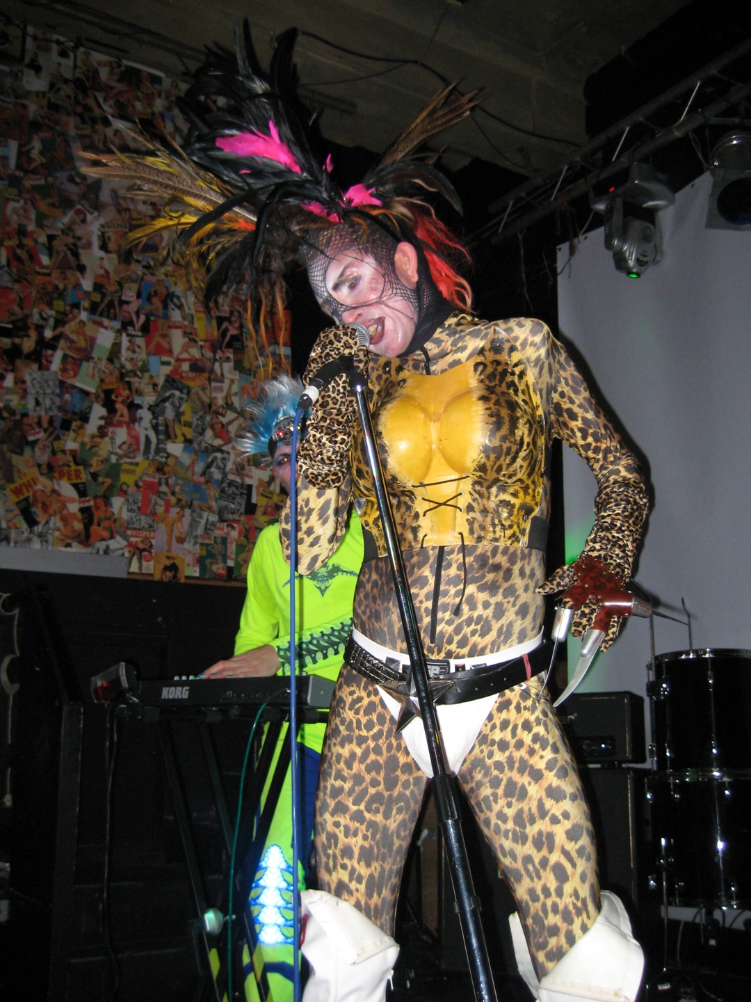 Sigue Sigue Sputnik Electronic (Martin Degville) @ The Purple Turtle, London, 2012-03-02