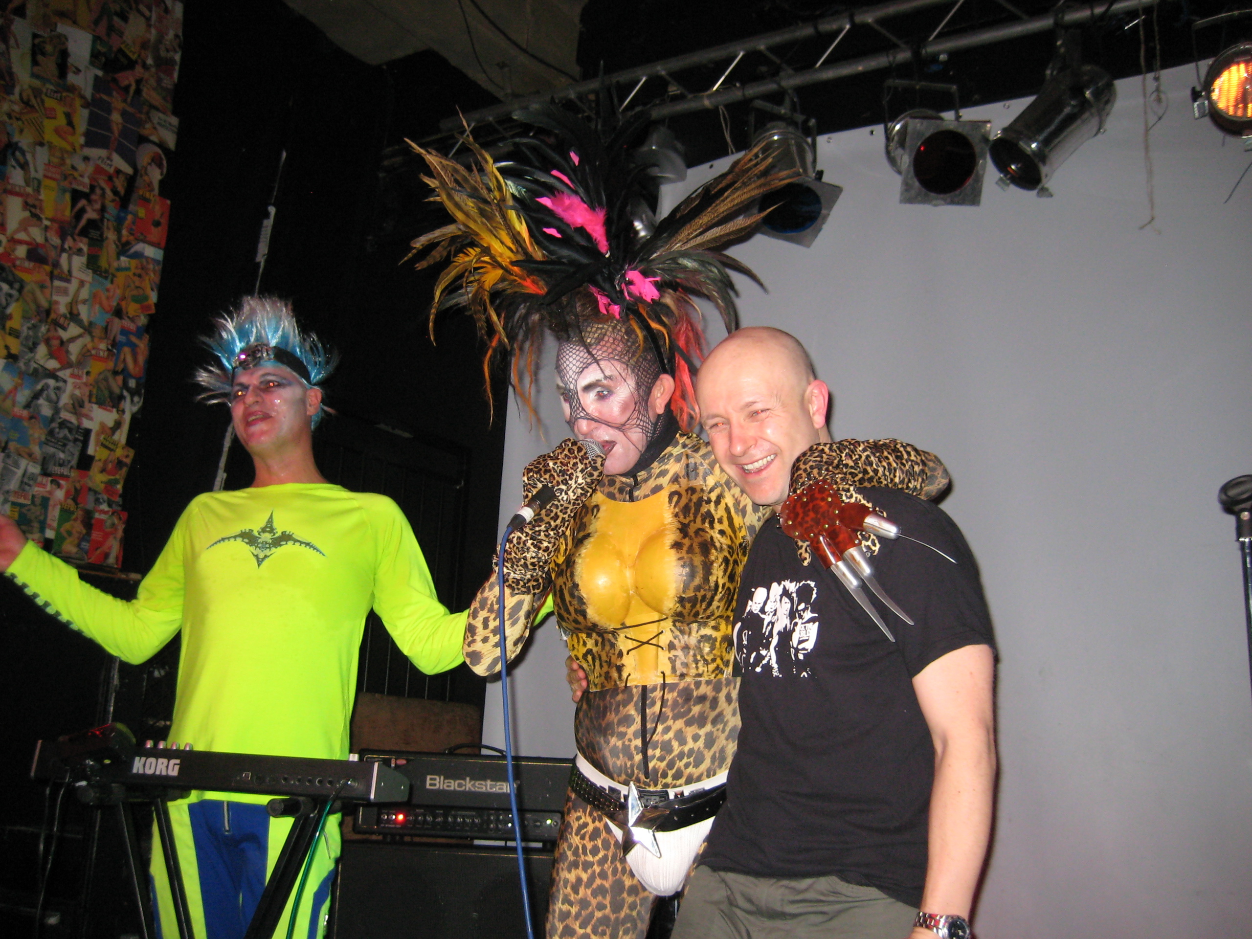 Sigue Sigue Sputnik Electronic (Martin Degville) @ The Purple Turtle, London, 2012-03-02