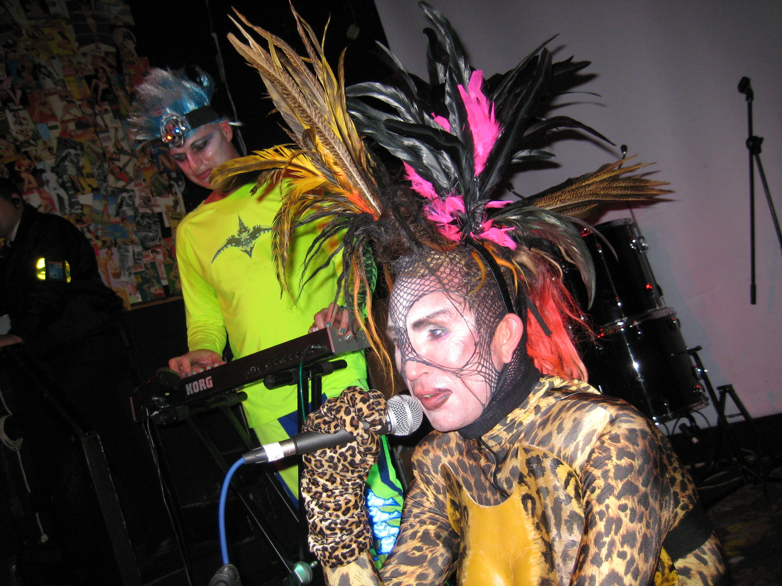 Sigue Sigue Sputnik Electronic (Martin Degville) @ The Purple Turtle, London, 2012-03-02