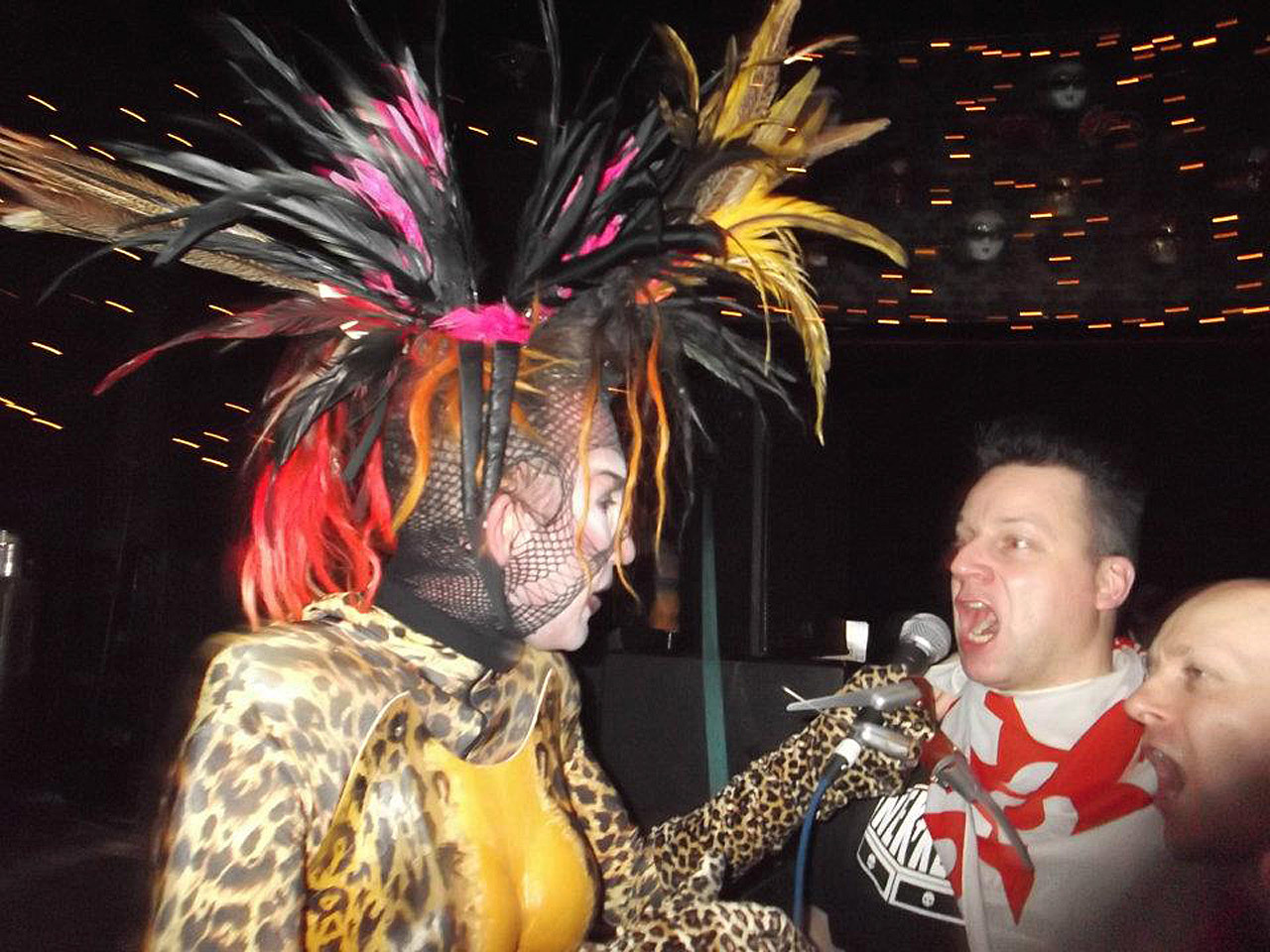 Sigue Sigue Sputnik Electronic (Martin Degville) @ The Purple Turtle, London, 2012-03-02