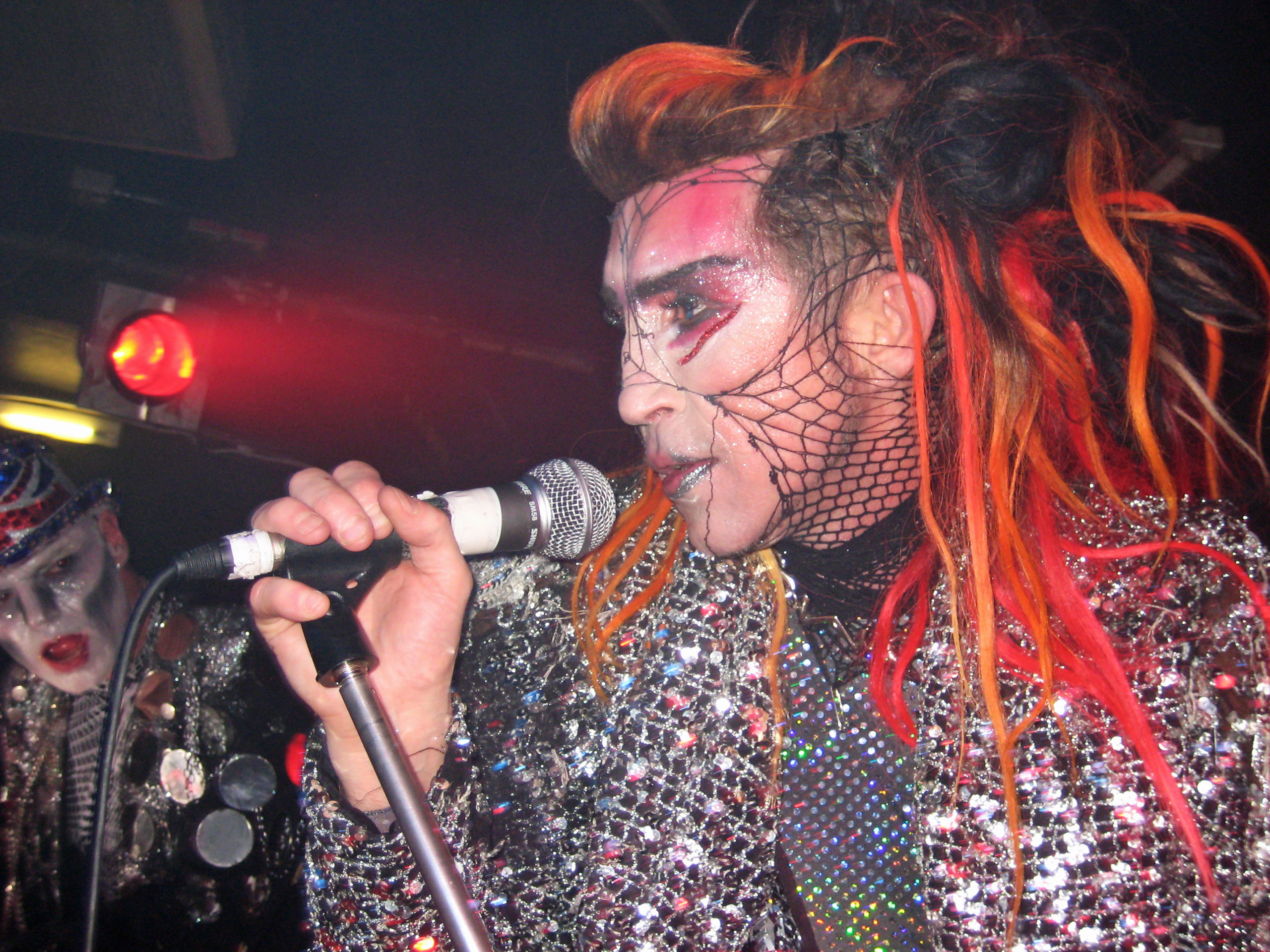 Sigue Sigue Sputnik Electronic (Martin Degville) @ The Underworld, London, 2009-12-06