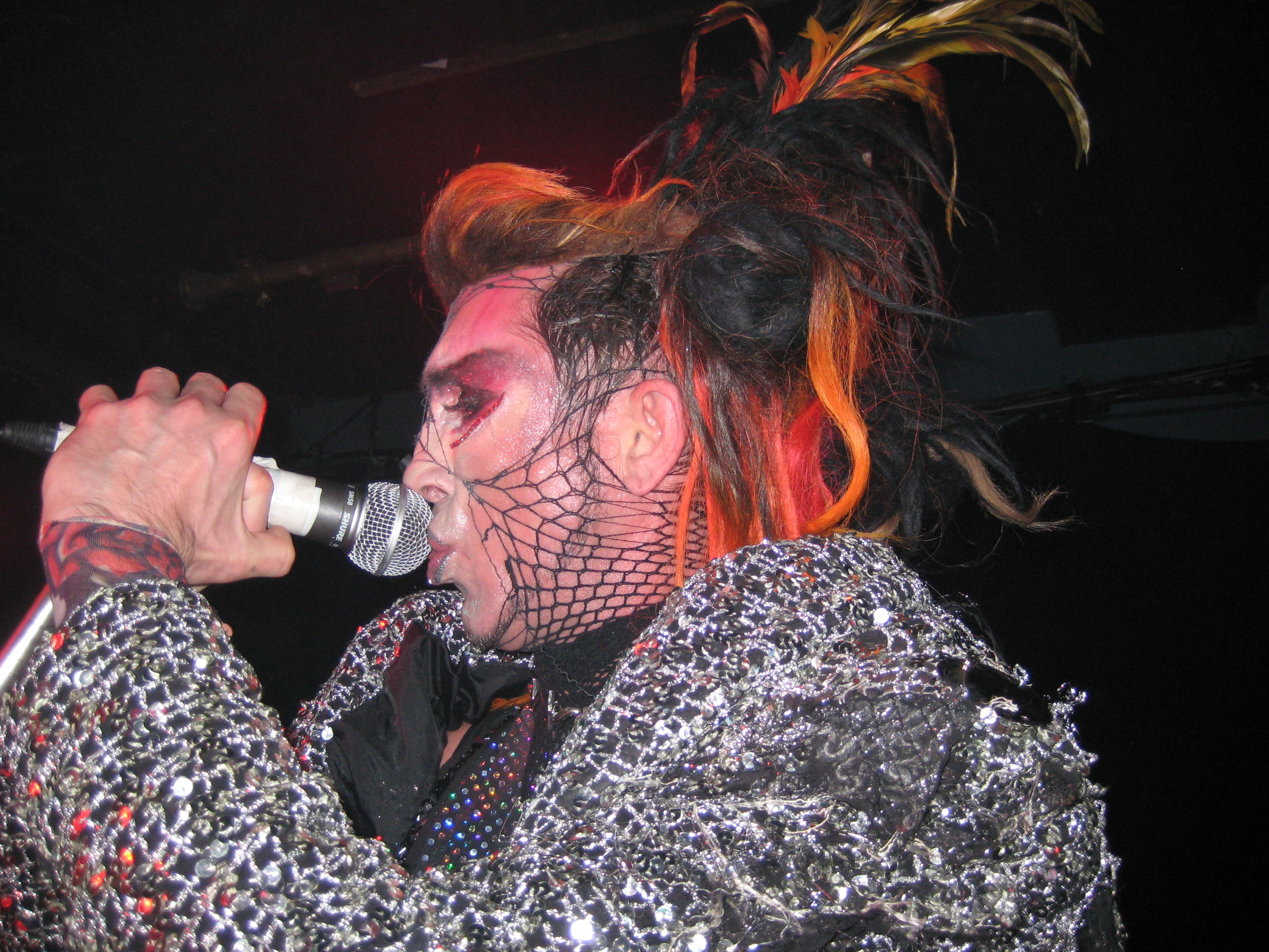 Sigue Sigue Sputnik Electronic (Martin Degville) @ The Underworld, London, 2009-12-06